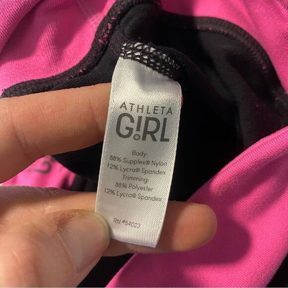 Athleta Girl 3" Shorts Dance gymnastics spandex 
 stretch bootie shorts S 7 - Picture 5 of 8